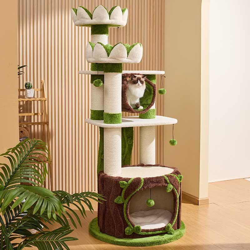 Verdant Wilderness Kletterturm für Katzen