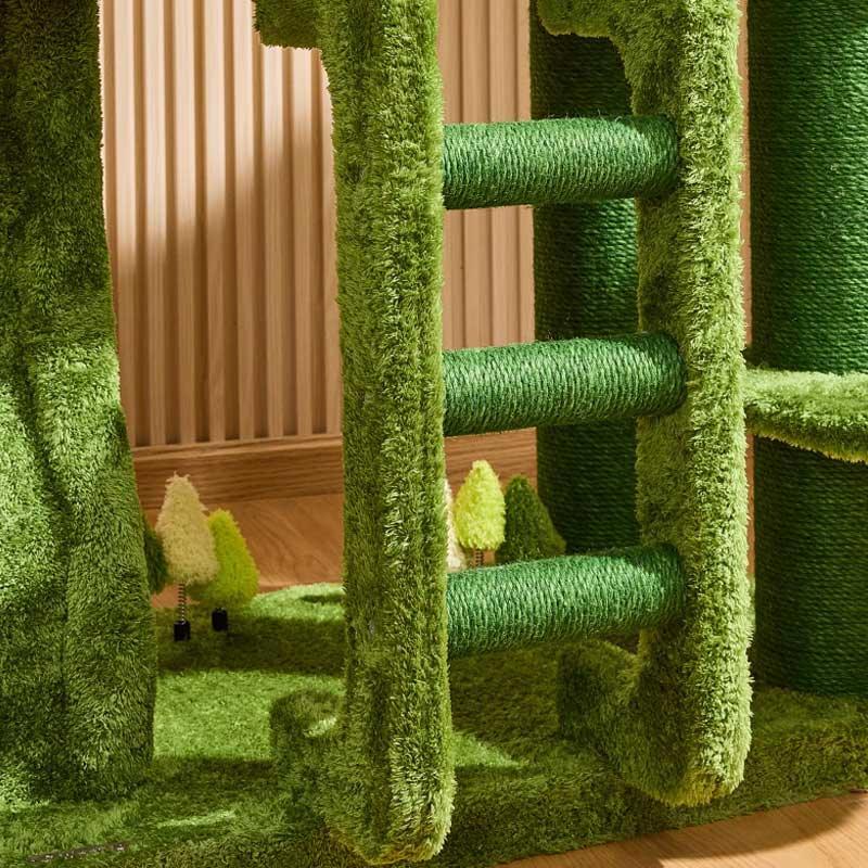 Verdant Wilderness Kletterturm für Katzen