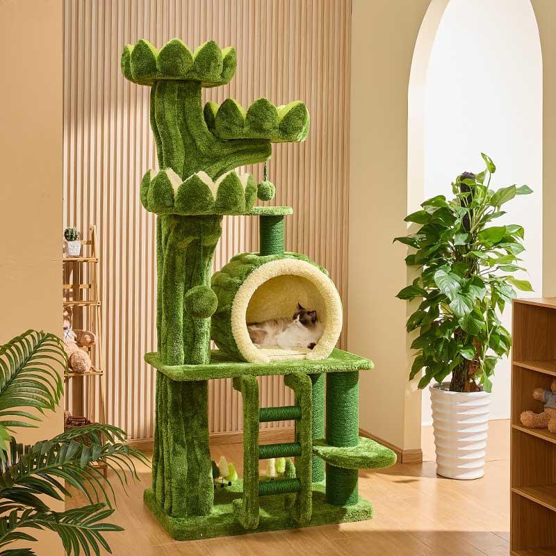 Verdant Wilderness Kletterturm für Katzen