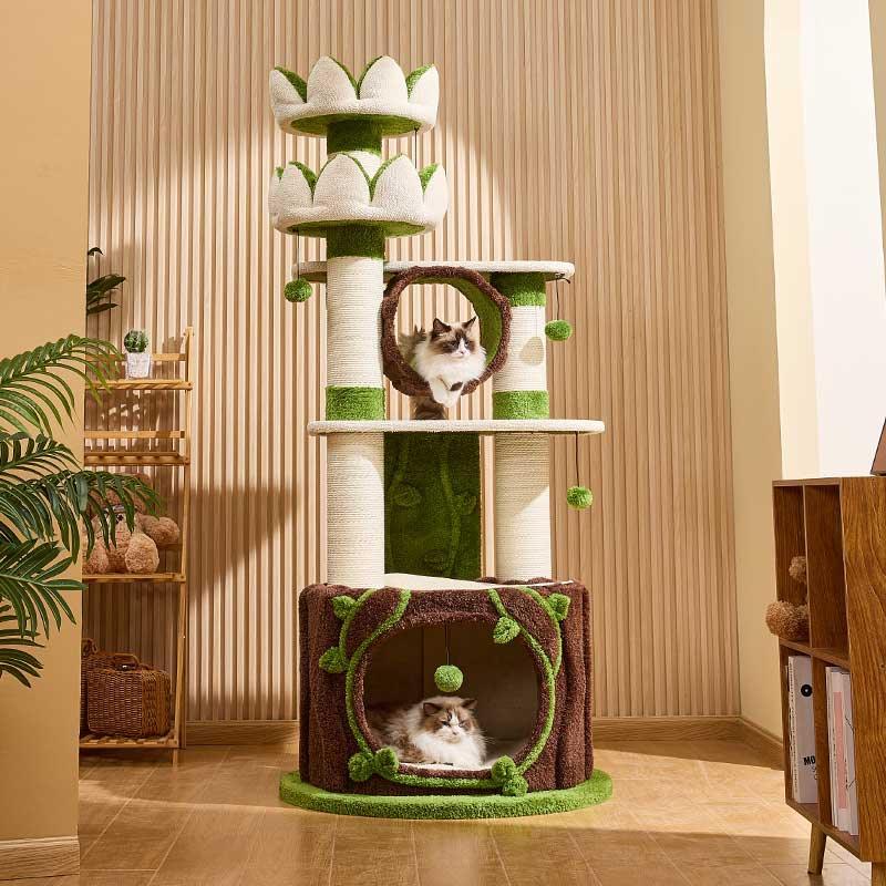 Verdant Wilderness Kletterturm für Katzen