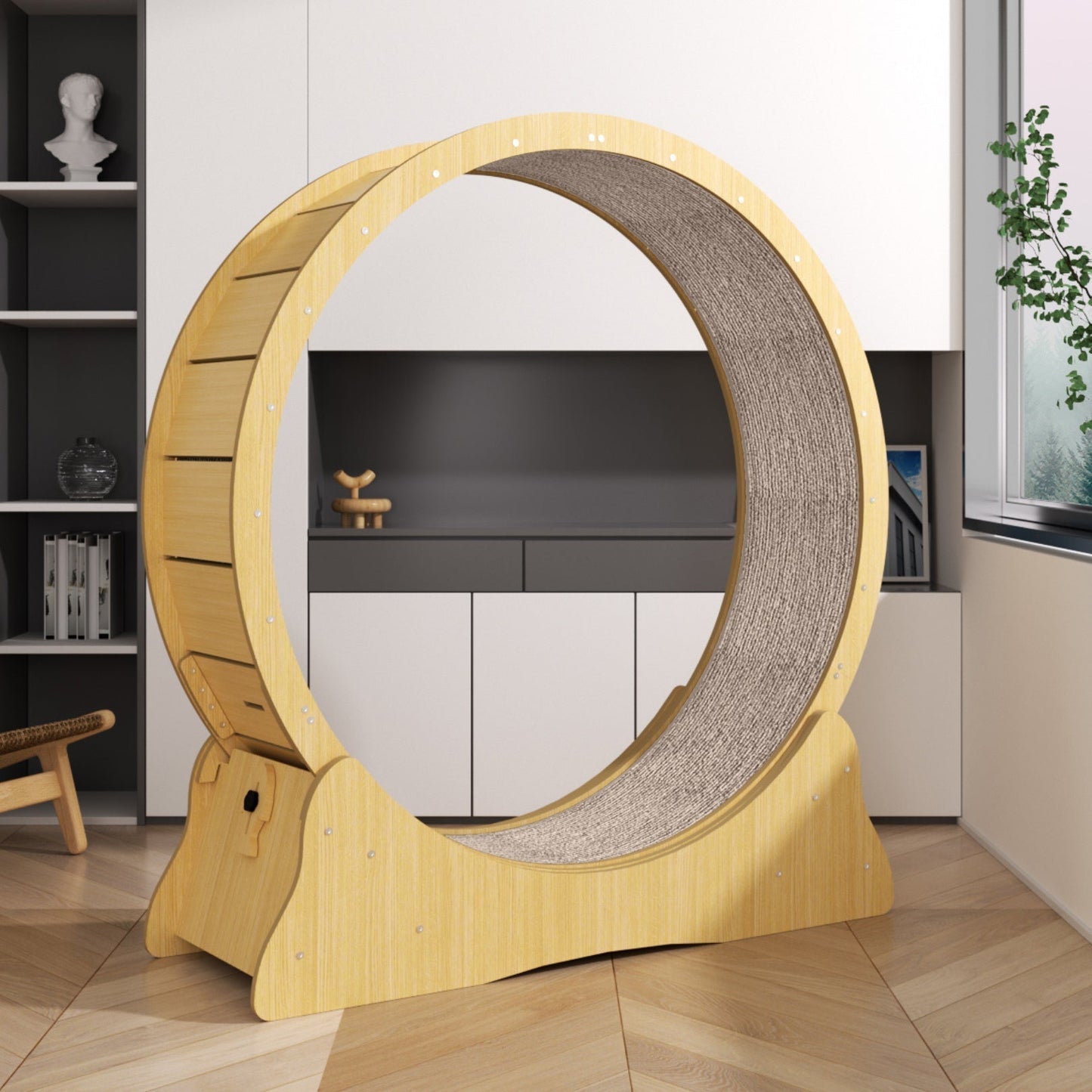 Teppich für Katzenlaufrad Baghira 120cm Innendurchmesser