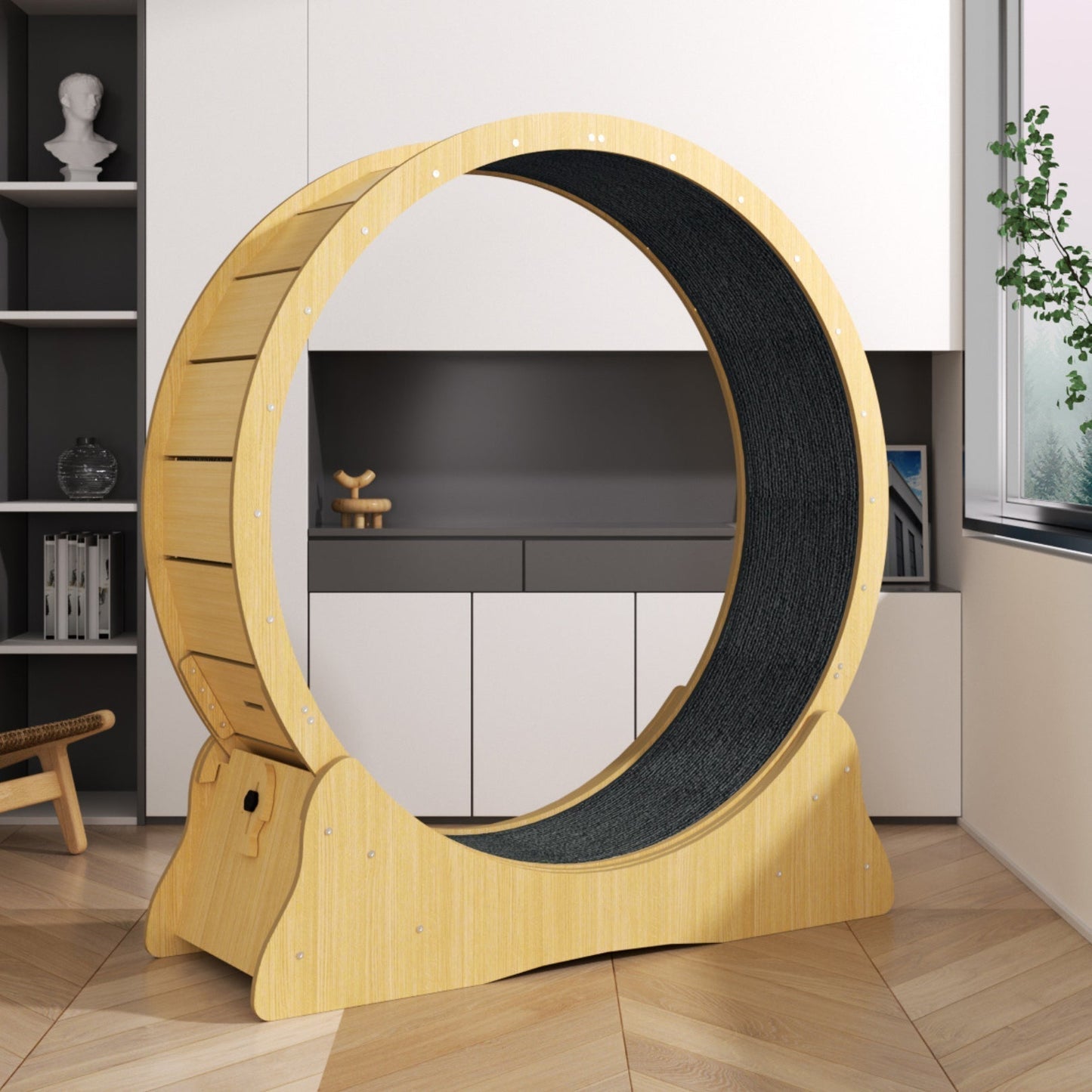 Teppich für Katzenlaufrad Baghira 120cm Innendurchmesser