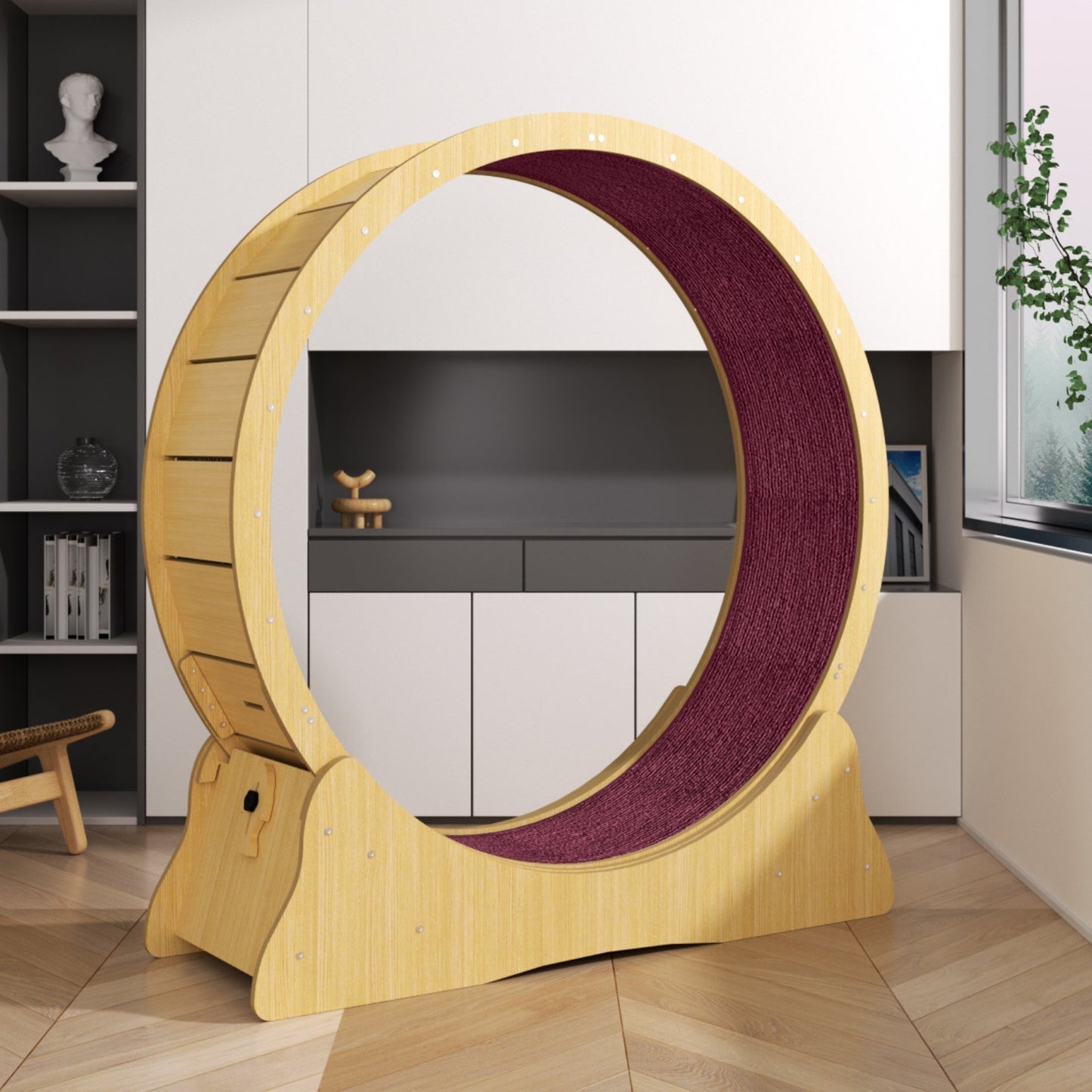 Teppich für Katzenlaufrad Baghira 120cm Innendurchmesser
