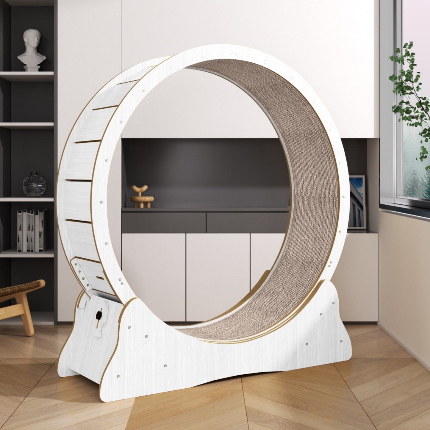 Teppich für Katzenlaufrad Baghira 120cm Innendurchmesser