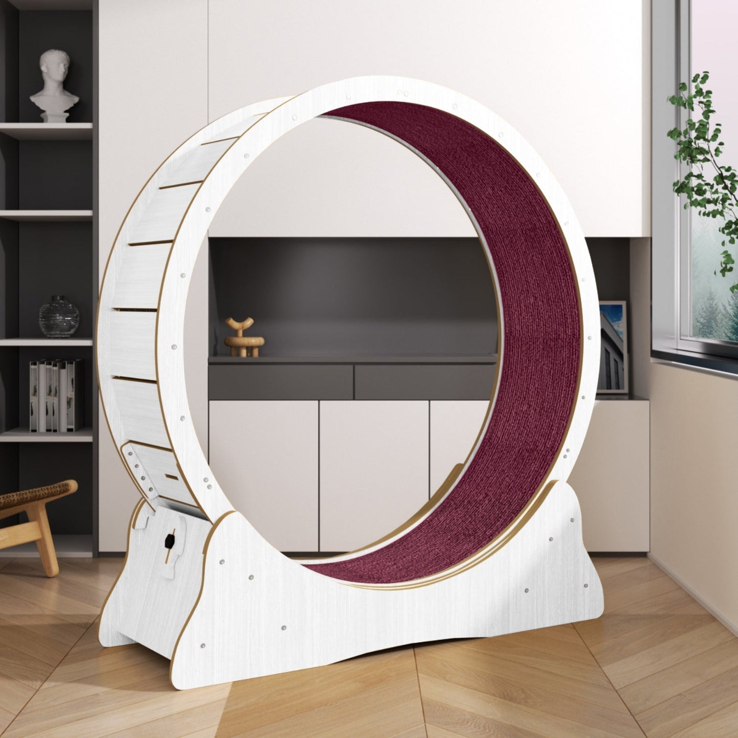 Teppich für Katzenlaufrad Baghira 120cm Innendurchmesser