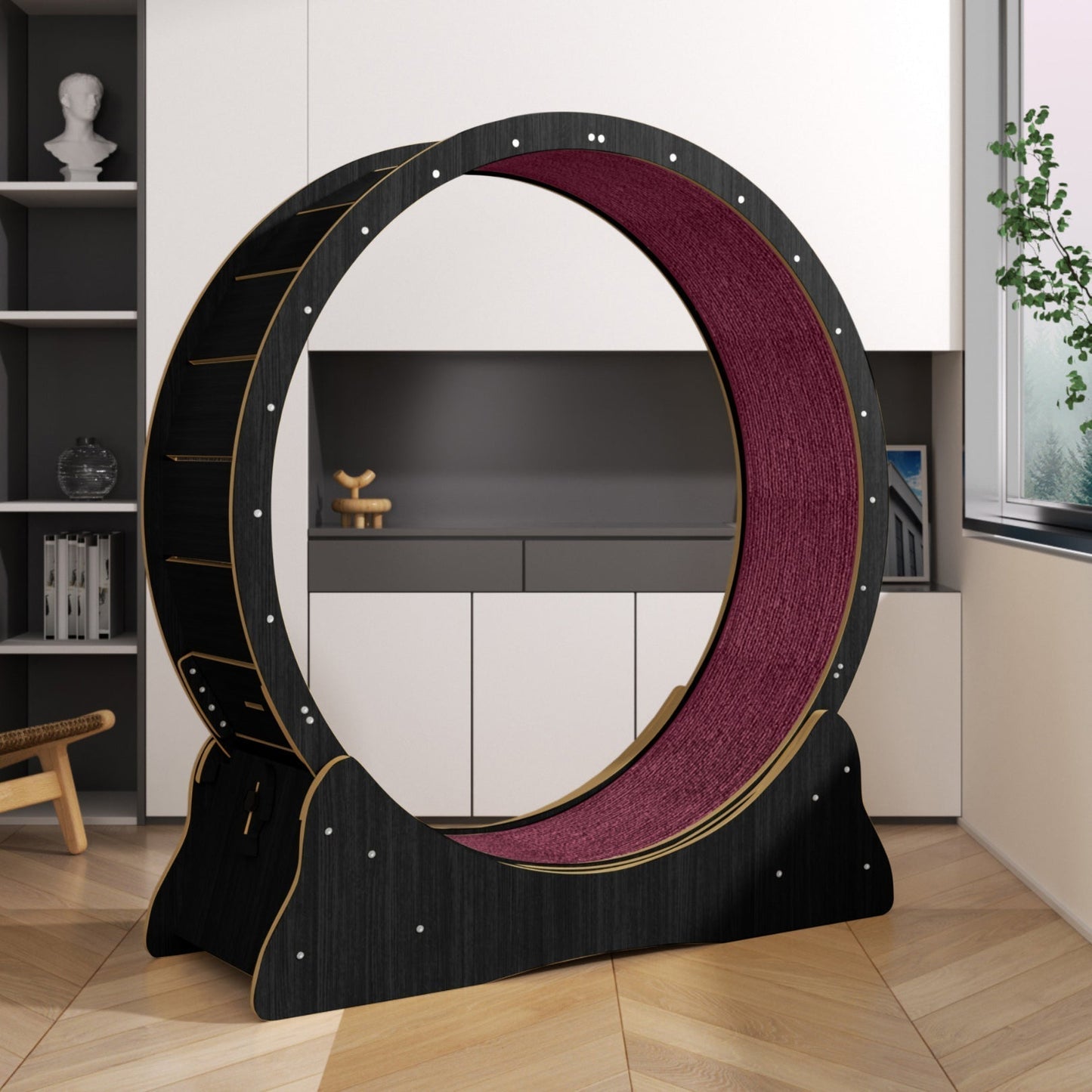 Teppich für Katzenlaufrad Baghira 120cm Innendurchmesser