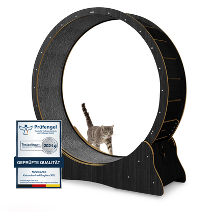 Katzenlaufrad 'Baghira' XXL Groß 120cm Innendurchmesser