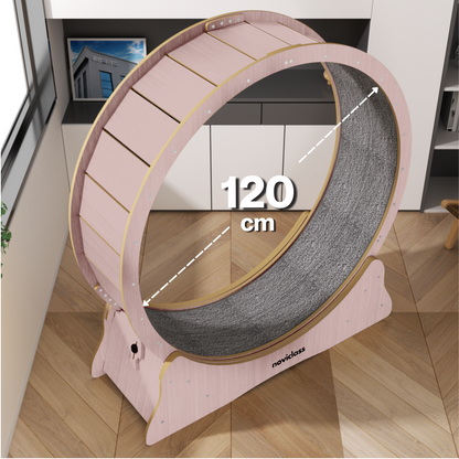 Katzenlaufrad 'Baghira' XXL Groß 120cm Innendurchmesser