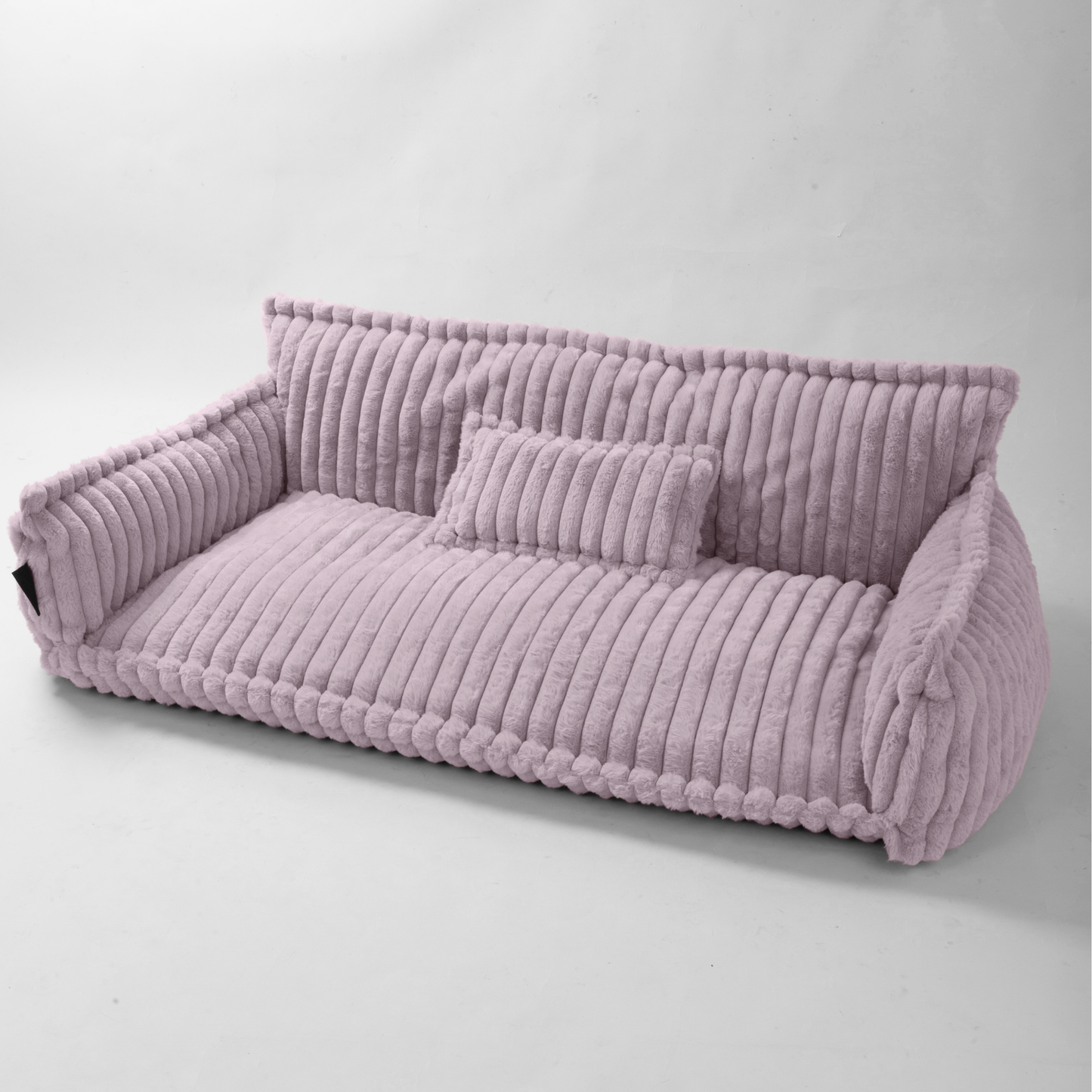 Haustiersofa 'Chaffar' - Für Katzen und Hunde - Moderner Stil - Cord Design - Orthopädische Matratze