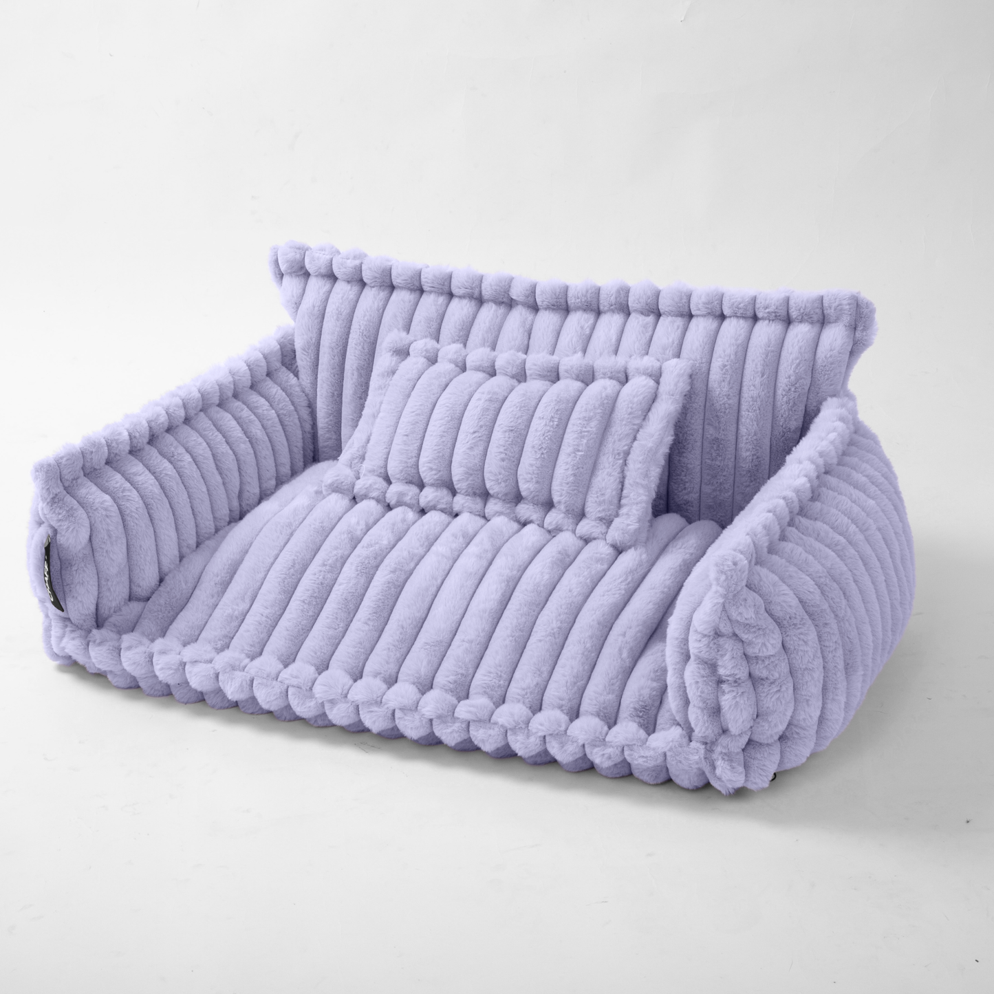 Haustiersofa 'Chaffar' - Für Katzen und Hunde - Moderner Stil - Cord Design - Orthopädische Matratze