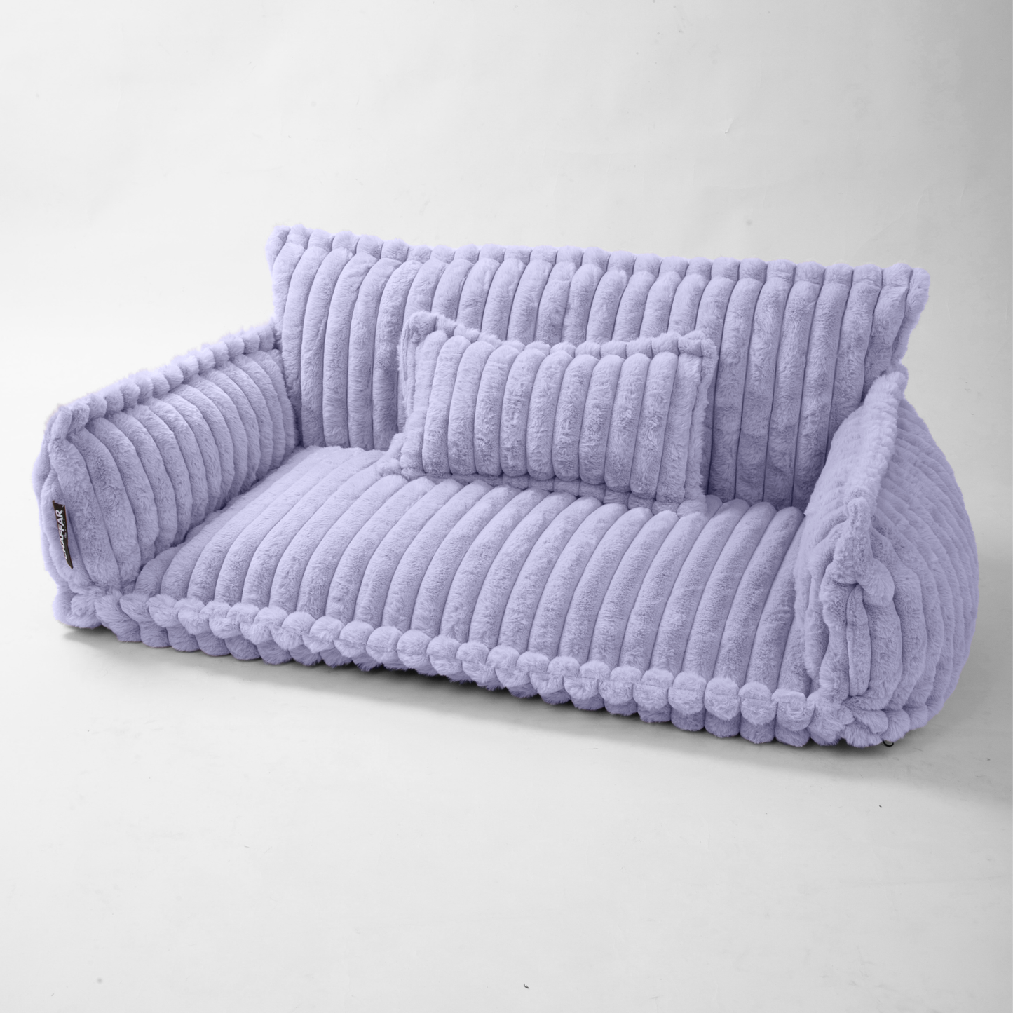 Haustiersofa 'Chaffar' - Für Katzen und Hunde - Moderner Stil - Cord Design - Orthopädische Matratze