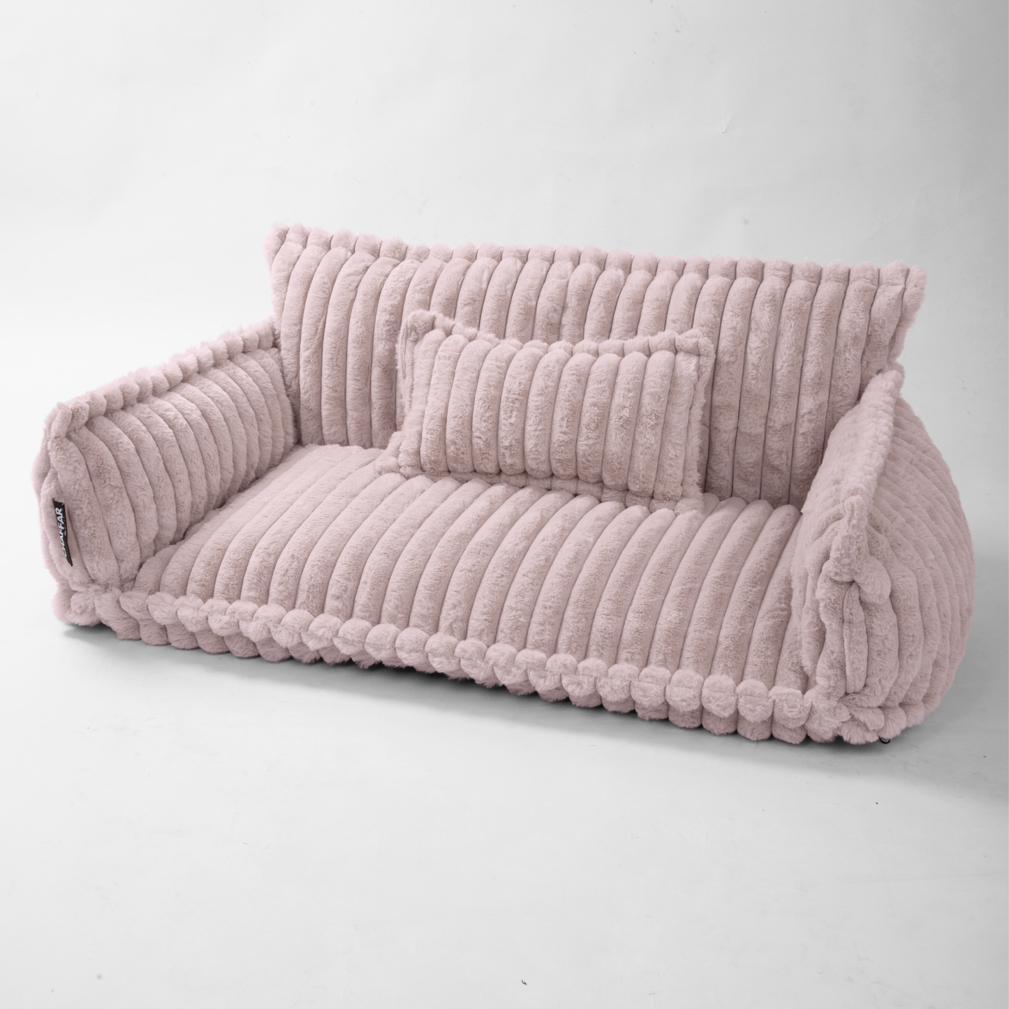 Haustiersofa 'Chaffar' - Für Katzen und Hunde - Moderner Stil - Cord Design - Orthopädische Matratze