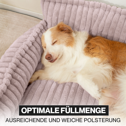 Haustiersofa 'Chaffar' - Für Katzen und Hunde - Moderner Stil - Cord Design - Orthopädische Matratze