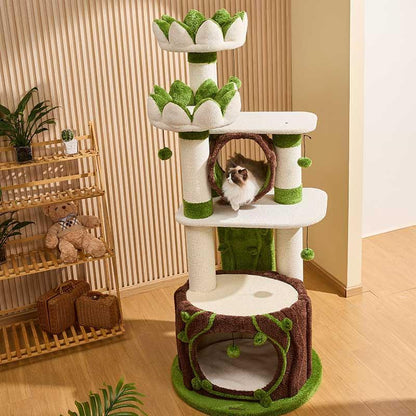 Verdant Wilderness Kletterturm für Katzen