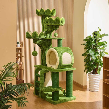 Verdant Wilderness Kletterturm für Katzen