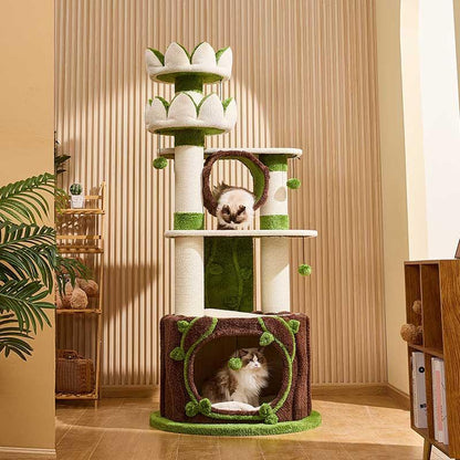 Verdant Wilderness Kletterturm für Katzen